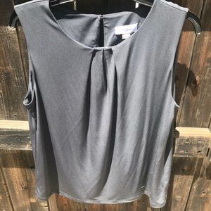 Calvin Klein sleeveless top grey large